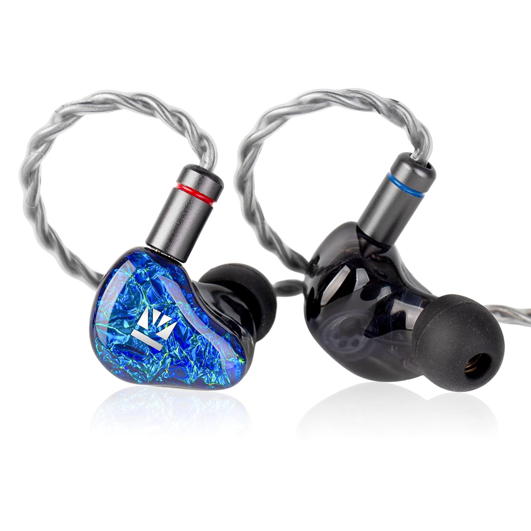 Amazon.co.jp: イヤホン 有線 KBEAR SR-8 海の心 イヤモニ iem 1DD+3BA